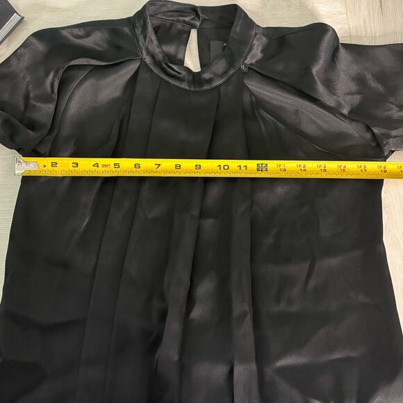 C/Meo Collective Can’t Resist Cutout Blouse Long Sleeve Black Women's Size Small - Picture 9 of 9